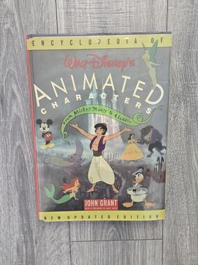 Walt Disney's Animated Characters Encyclopedia - Illustrated Hardcover